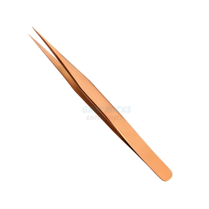 Pince à cils réutilisable de la meilleure qualité Instruments de beauté en acier inoxydable Pince à cils - Product Image 1