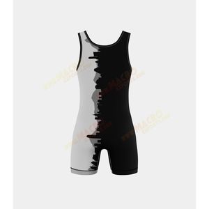 Ropa Deportiva con Estampado por Sublimación Personalizado, Traje de Halterofilia, Singlet de Lucha Libre, Camuflaje, Embalaje Personalizado, para Hombres Adultos, 5-7 Días - Product Image 6