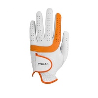 Logotipo personalizado guantes de Golf de Cabretta guantes de Golf de cuero para hombres, mujeres y niños