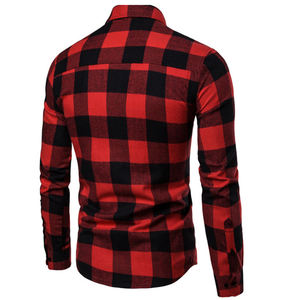 Chemise d'équitation de vélo de course décontractée approuvée CE Flanelle douce Armure protégée à 5 points Caractéristiques de conception personnalisées Techniques teintées en fil - Product Image 4