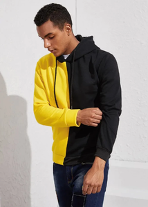 Sweat à capuche personnalisé de bonne qualité, délavé à l'acide, bicolore, uni, Europe, Royaume-Uni, États-Unis, qualité supérieure de la tendance - Product Image 2