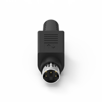 Connecteur mâle Mini Din 3 broches avec verrouillage 2A 12V pour usage industriel MD-03M2-08 Nian-Yeong