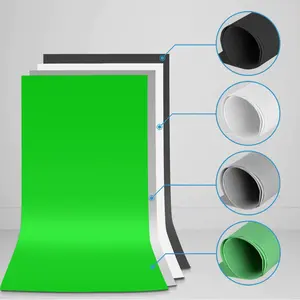 ई-reise फोटो स्टूडियो सामान फोटो स्टूडियो सेट एलईडी Softbox छाता प्रकाश किट पृष्ठभूमि का समर्थन 4 रंग पृष्ठभूमि खड़े हो जाओ