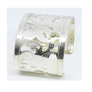 25 December Christmas Jewelry High-Polish Wide Lightweight Hammered Silver Plated ayurvedic <b>Brass</b> Black <b>Sheet</b> Jewelry - Product Image 6
