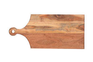 Tabla de cortar de madera hecha a mano, Rectangular, cuadrada, para servir, de madera, artesanal Rural de la India - Product Image 5