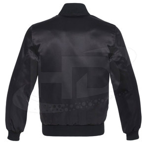 Personnalisé brodé Baseball Satin Veste 100% Polyester Personnalisé Satin baseball bomber varsity vestes/collège Letterman - Product Image 5