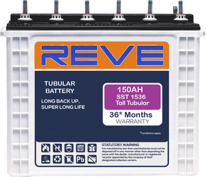 REVE 150AH แบตเตอรี่ตะกั่วกรดแบบท่อปิดผนึก12V รอบลึกประสิทธิภาพที่เหนือกว่าสำหรับเครื่องมือไฟฟ้าและอุปกรณ์อิเล็กทรอนิกส์สำหรับผู้บริโภคลดราคา - Product Image 5