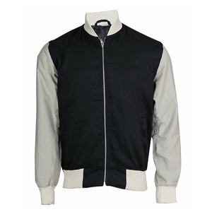 Classic Men's Plus Size Varsity <b>Jacket</b> Casual Low Price <b>Winter</b> <b>Waterproof</b> Button Closure Solid Print Design Thin 100% Cotton - Product Image 1