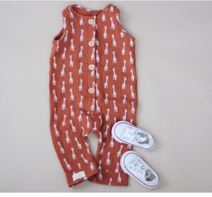 Mameluco de bebé de algodón orgánico mameluco infantil de algodón orgánico mameluco de manga larga de bebé acanalado - Product Image 1