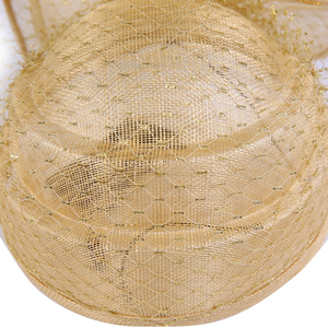 Fascinator Sinamay tinta in tinta unita da <span class=keywords><strong>donna</strong></span> per matrimonio vestito vittoriano chiesa Kentucky <span class=keywords><strong>Derby</strong></span> da sposa Tea Party-Wedding <span class=keywords><strong>Derby</strong></span> - Product Image 3