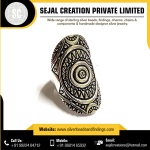 Anillos tribales de Plata de Ley 925 populares para bodas y aniversarios - Product Image 3