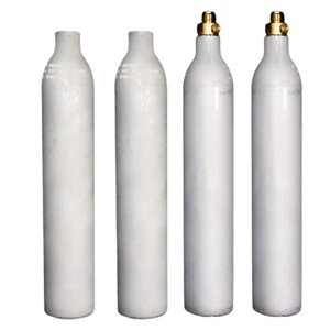 Taiwan <strong>Supplier</strong> Aluminum <strong>Co2</strong> Gas <strong>Cylinder</strong> 425g Soda Water Soda <strong>Cylinder</strong> for Soda Machine - Product Image 1