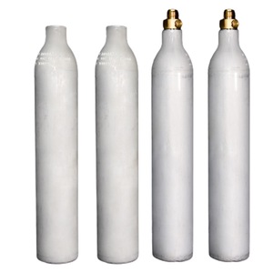 Taiwan supplier aluminum co2 gas cylinder 425g soda water soda cylinder for soda machine