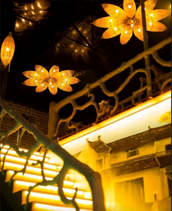 Lampe solaire en bambou pour piège à poissons, plafond ampoule fabriquée au Vietnam - Product Image 4