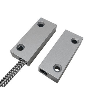 Alarme filaire magnétique pour portes et fenêtres, 5 pièces, capteur <span class=keywords><strong>de</strong></span> cambriolage, robuste, interrupteur <span class=keywords><strong>de</strong></span> Contact, magnétique, pour <span class=keywords><strong>Garage</strong></span> - Product Image 1