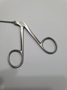 เครื่องมือสำหรับส่องกล้อง2.7มม. 4มม. 3มม. คีมหนีบกล่องเสียงด้วยกล้องจุลทรรศน์เลี้ยวซ้าย - Product Image 2