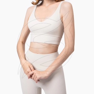 Traje de dos piezas de LICRA de compresión para mujer, elegante, de alta calidad, para Yoga, novedad - Product Image 3