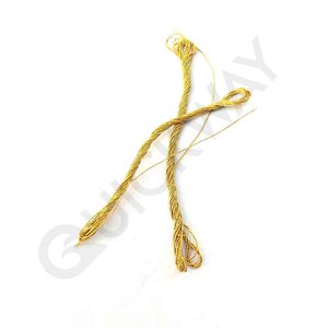 Venta al por mayor de cuerdas de lingotes ceremoniales personalizadas de tu propio estilo, alambre de lingotes de diseño Trimminf de color dorado sólido personalizado - Product Image 3