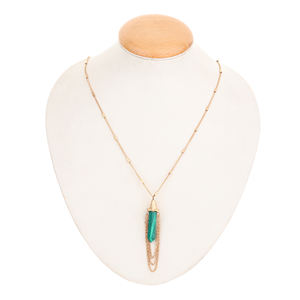 Collar Punk de Hip Hop, gargantilla de mariposa dorada, cadena gruesa, multicapa - Product Image 2