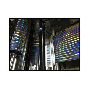 Pilier de lumière sans soudure holographique arc-en-ciel holo image film d'argent laminé - Product Image 1