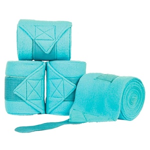 Maravilloso polar de lana caballo vendas ecuestre ropa logotipo personalizado elástico Velcroo caballo de la pierna y de 4 am627 - Product Image 1