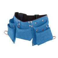 Haute qualité design personnalisé logo barbier étui en cuir pochette à outils ceinture à outils styliste cisailles hanche sac en cuir cisailles pochette de ceinture