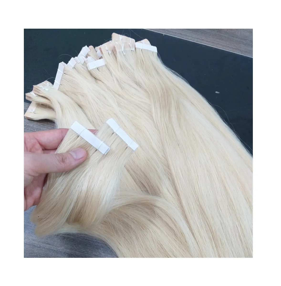 Wholesale Tape In Hair Extensions 100% Human Hair Straight Vietnamese Virgin Hair Extensions Made In Vietnam