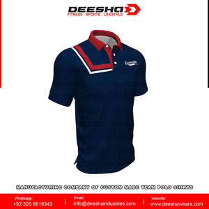 OEM marca personalizada para Polo manga corta Camiseta poliéster ropa casual con diseño propio impresión técnica de sublimación - Product Image 5