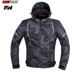 Hot Sale Custom Men's Motorcycle Suit Breathable Motocross Racing Jacket for Four Seasons with Reflective Clothing Features