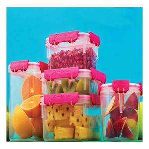 Récipients carrés de stockage des aliments et de cuisine Conception de récipient étanche à l'air de 650ml en plastique durable de qualité alimentaire Échantillon gratuit - Product Image 5