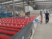 Ligne de production de machines à plier plat de taille Jumbo pour four de trempe de verre usine de fabrication de verre trempé