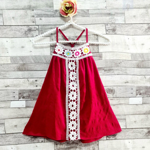 Estilo de la moda recién nacido bebé niñas vestido de princesa de algodón niños ropa de bebé infantil de verano las niñas vestido de fiesta - Product Image 3