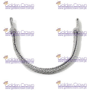 Equipo de defensa personal con cordón metálico plateado personalizado al por mayor con diseño de lingotes - Product Image 2