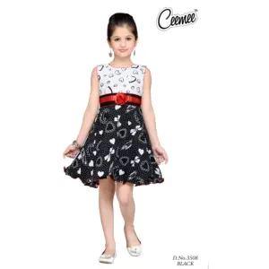 New model Pure cotton girls FROCK
