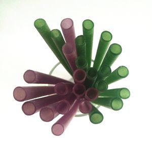 หลอดข้าวโบราณเป็นมิตรต่อสิ่งแวดล้อมขนาด6.5มม. หลอดดูดกินได้สำหรับร้านอาหาร - Product Image 4