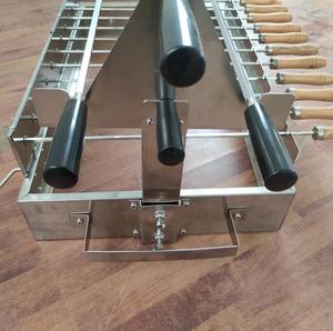 Rôtissoire automatique pour poissons et porcs sur mesure en gros, barbecue chypriote <span class=keywords><strong>de</strong></span> luxe Kontosouvli, broche à griller chypriote avec moteur - Product Image 5