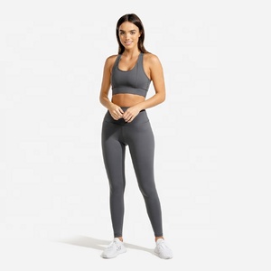 PIHA SPORTS Women's Sports Bra Padded Adjustable Racerback Strap Medium Support Spandex/Polyester Athletic Running Wireless <b>Wrap</b> - Product Image 4
