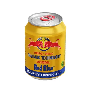 能量饮料250毫升动力饮料自有品牌红色蓝色能量饮料