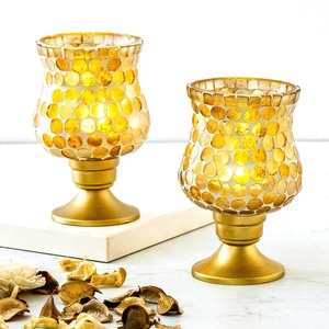Established Design Best Theme Métal et Verre Mini bougeoir en mosaïque votif pour la décoration à tous les endroits - Product Image 3
