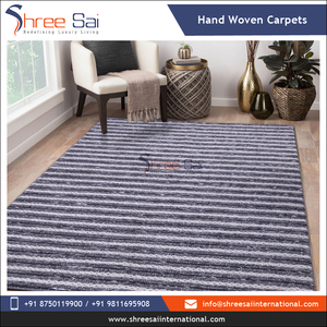 Alfombras de lana rectangulares hechas a mano con diseño de burbujas y textura bordada Material de algodón OEM disponible varios tamaños colores - Product Image 5