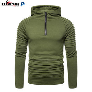 เสื้อฮู้ดแขนยาวผ้าคอตตอนมีซิปบุผ้าฟลีซ100% สำหรับฤดูหนาวและฤดูร้อน - Product Image 6