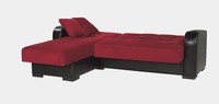 Sofá Cama Esquinero Napoli de Alta Calidad, Superventas, Estilo Europeo Moderno, Tapicería de Tela Plegable, Sofá Cama de Lujo con Tapicería de Terciopelo