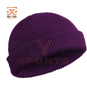 Custom High Quality Unisex Acrylic Waffle Beanie Cap Plain Dyed Logo Knitted <b>Winter</b> <b>Hat</b> <b>man</b> Beanie - Product Image 1