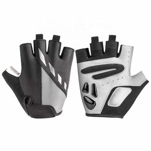<b>Mens</b> Cycling <b>Gloves</b> Half Finger <b>Fingerless</b> Grip Padded Cycle <b>Glove</b> Racing Sport - Product Image 1
