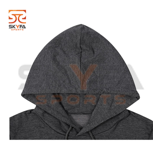 Wholesale High Quality Hoodies Custom Embroidery Logo Sports Long Sleeves Pullover Hoodie Men - Product Image 3