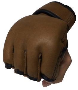 ถุงมือชกมวยแบบครึ่งนิ้ว สำหรับ MMA ต่อสู้ ตี ชก ถุงมือหนัง - Product Image 1