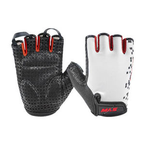 Transpirable antideslizante hombres y mujeres entrenamiento gimnasio guantes deporte Fitness y levantamiento de pesas entrenamiento Material de cuero duradero - Product Image 1