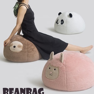 Sedia a forma di animale della borsa del fagiolo dei bambini del giocattolo farcito molle del velluto della decorazione della stanza delle ragazze - Product Image 1