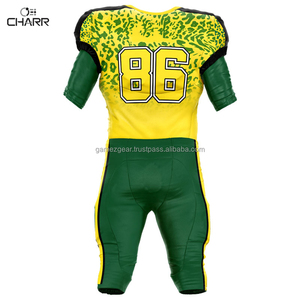 Design Your Own Sublimation Breathable Plus Size American Football Jersey Custom Team Uniform - Product Image 2