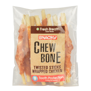 ขนมไก่ห่อกระดาษสำหรับสุนัข รสกระดูก ขนมขบเคี้ยวสำหรับสุนัข - Product Image 2